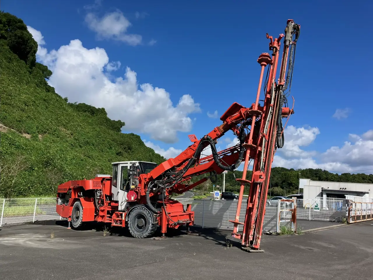Sandvik DS511-C underground rock bolting drill rig for mining and tunneling support