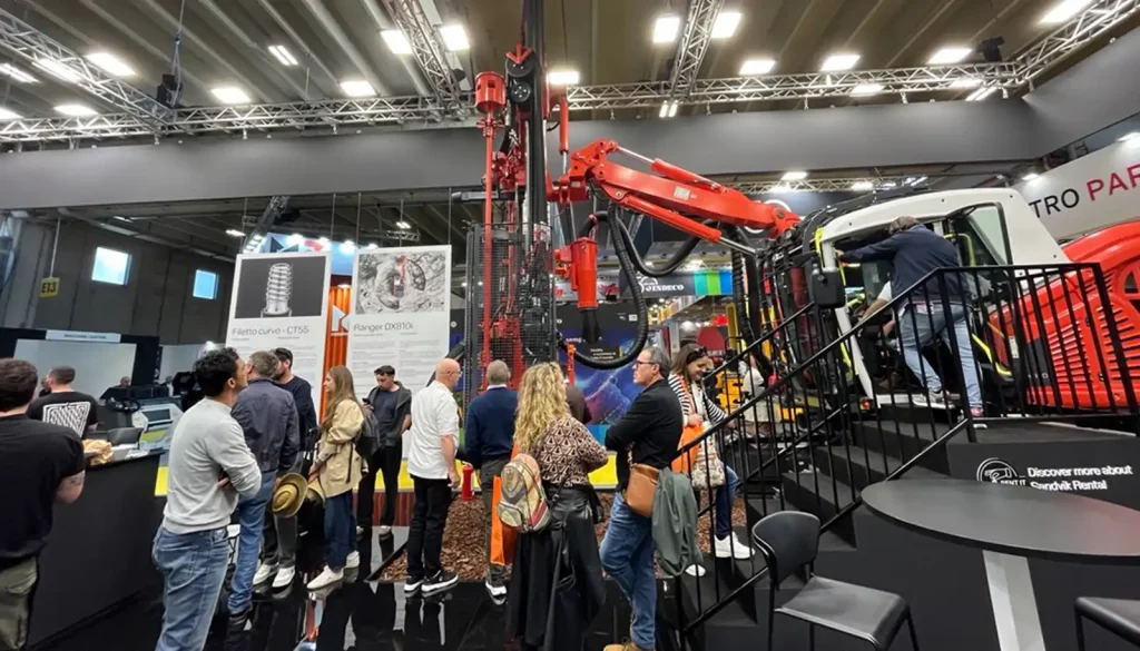 Sandvik showcased rental services at SaMoTer 2026